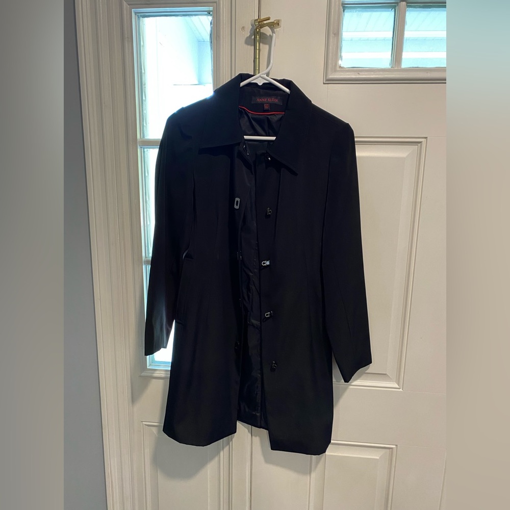 Anne Klein Womens Trench Coat